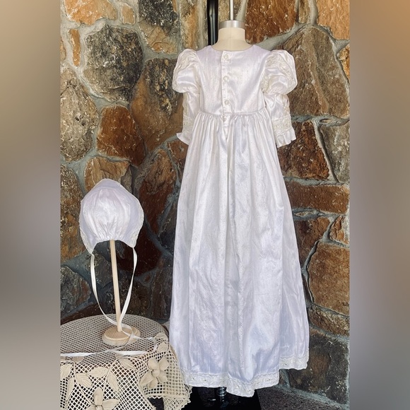 Baby Heirloom Christening Baptism Dress 3–6M | Linen Revival Co - Picture 5 of 11